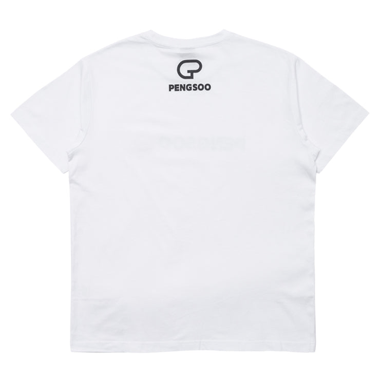 PENGSOO SM ワッペン付きTシャツ 白 LLサイズ (ステッカー付)