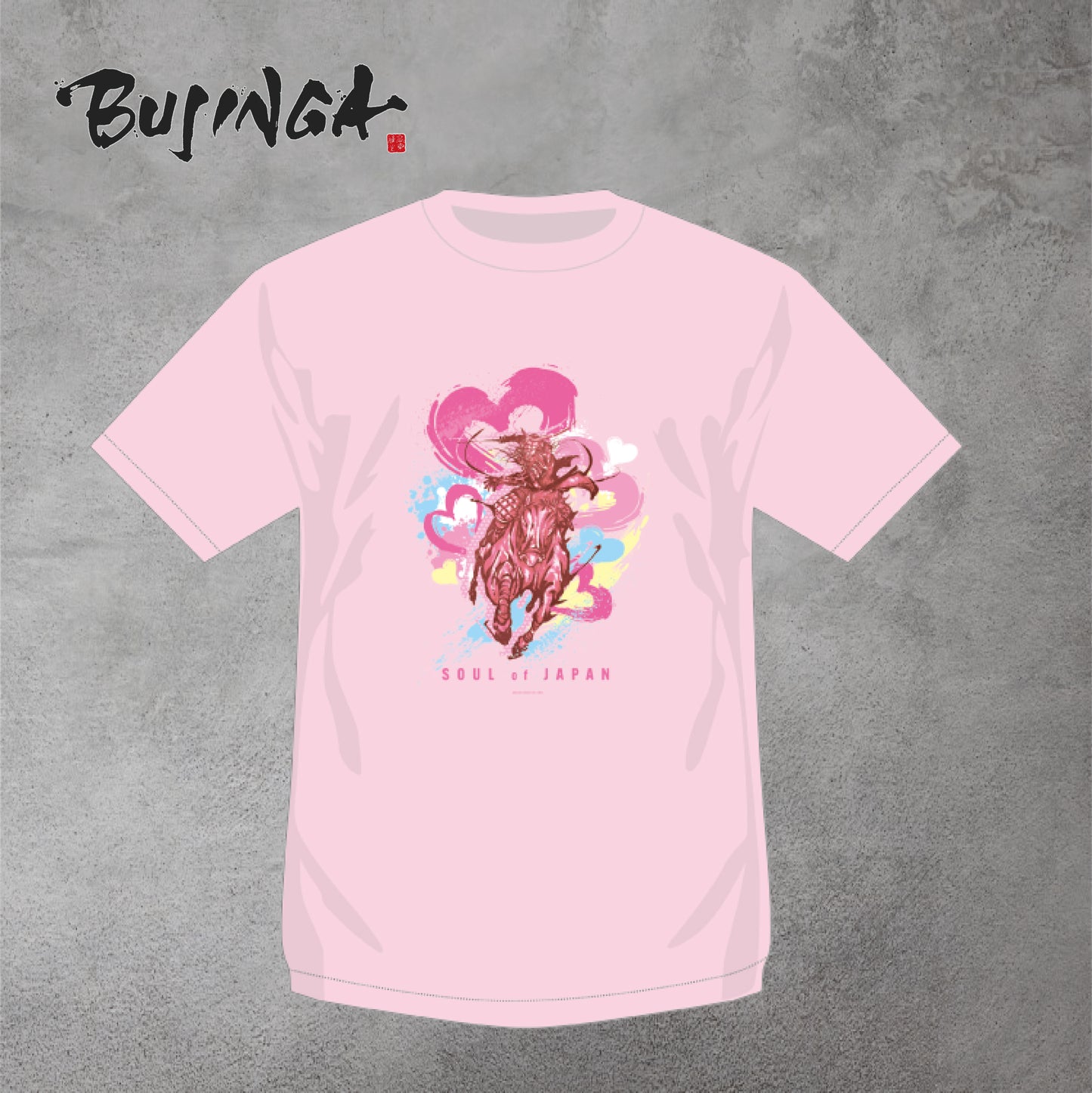 【BUJINGA】Tシャツ コラボ ver(ハート)