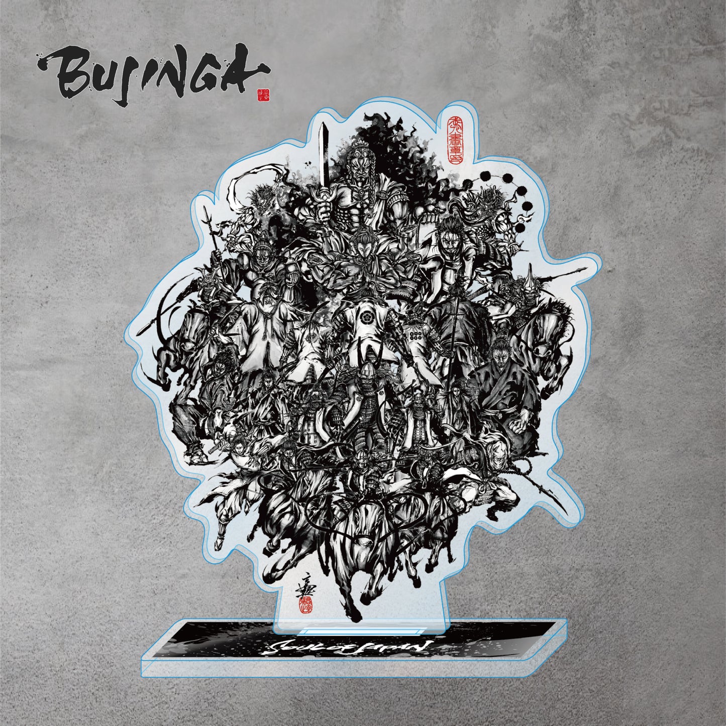 【BUJINGA】アクリルジオラマスタンド ALL