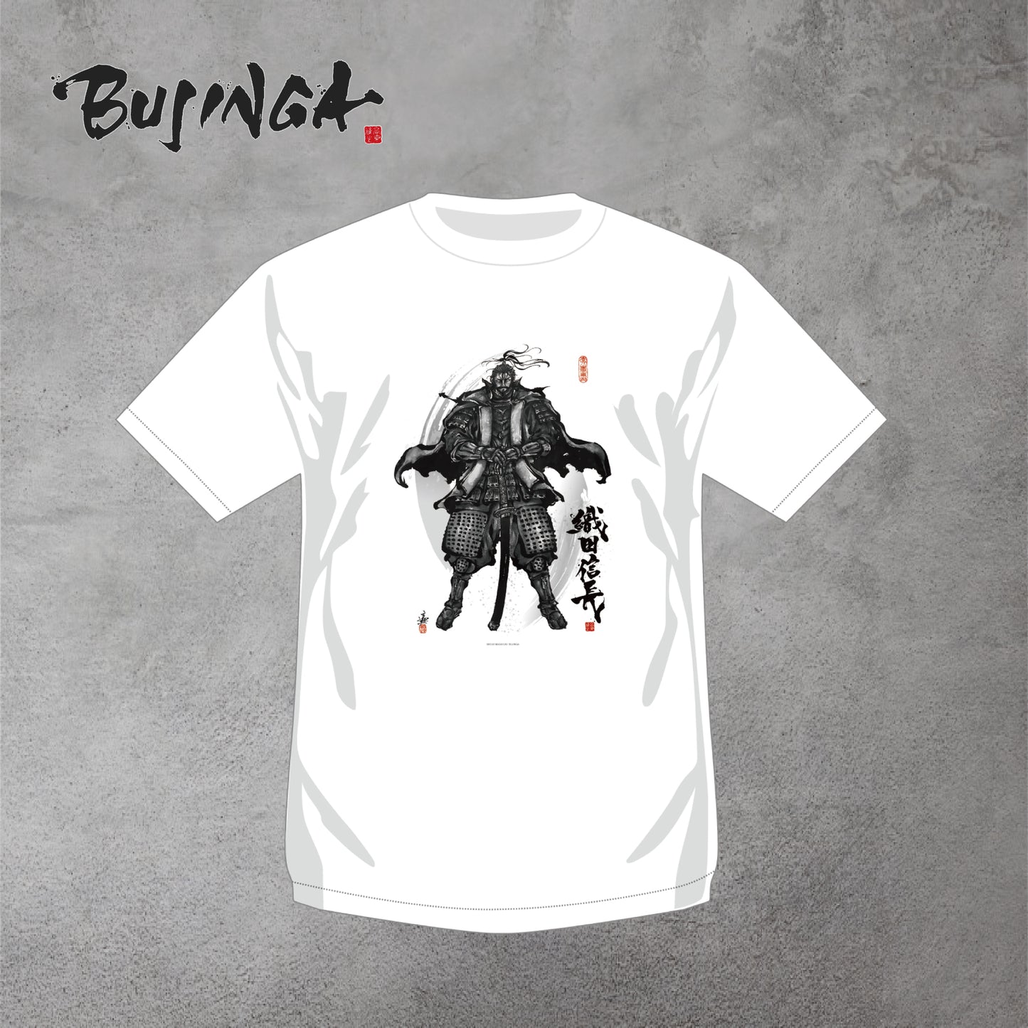 【BUJINGA】Tシャツ ベーシックver 『織田信長』