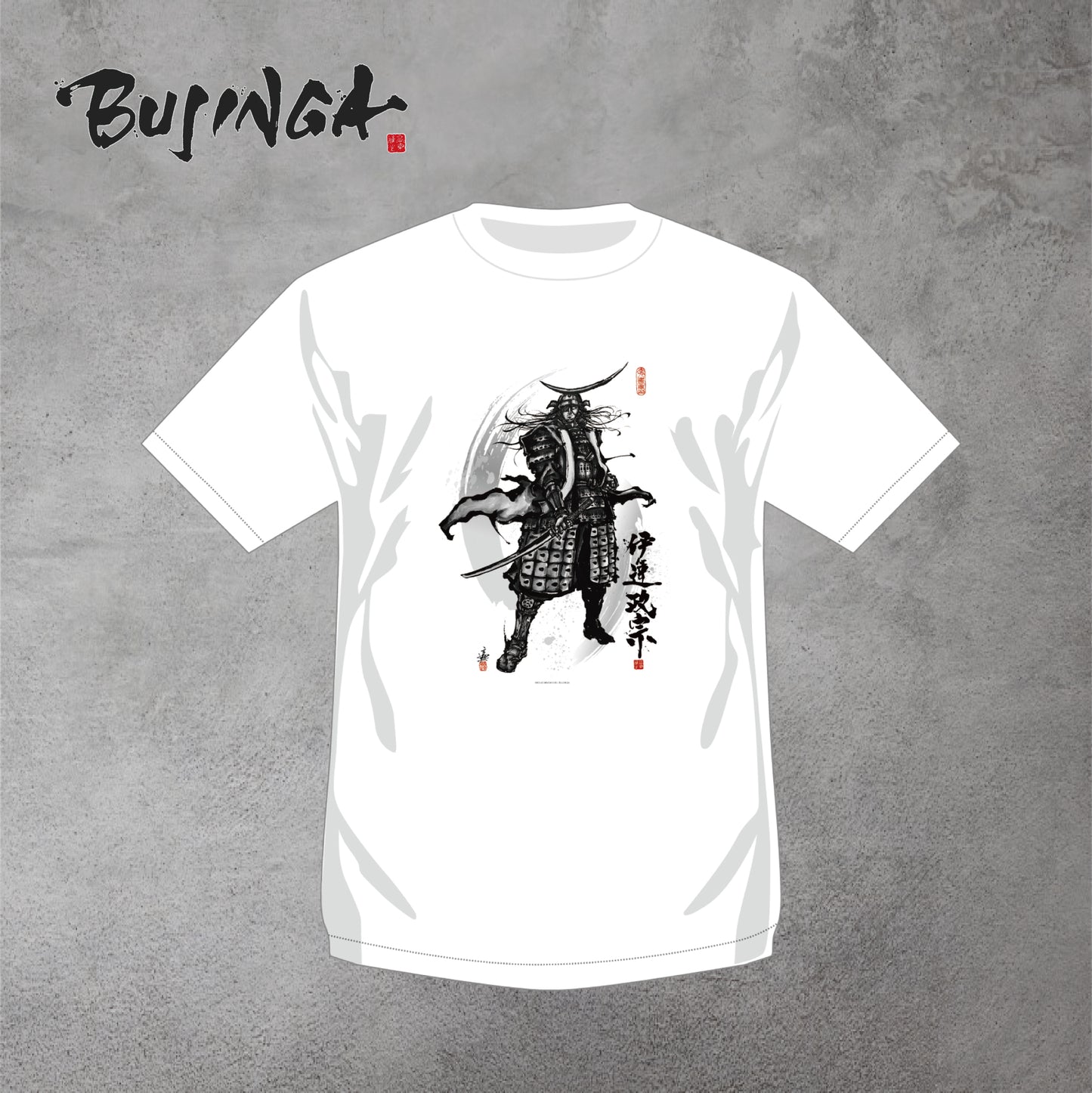 【BUJINGA】Tシャツ ベーシックver 『伊達政宗』