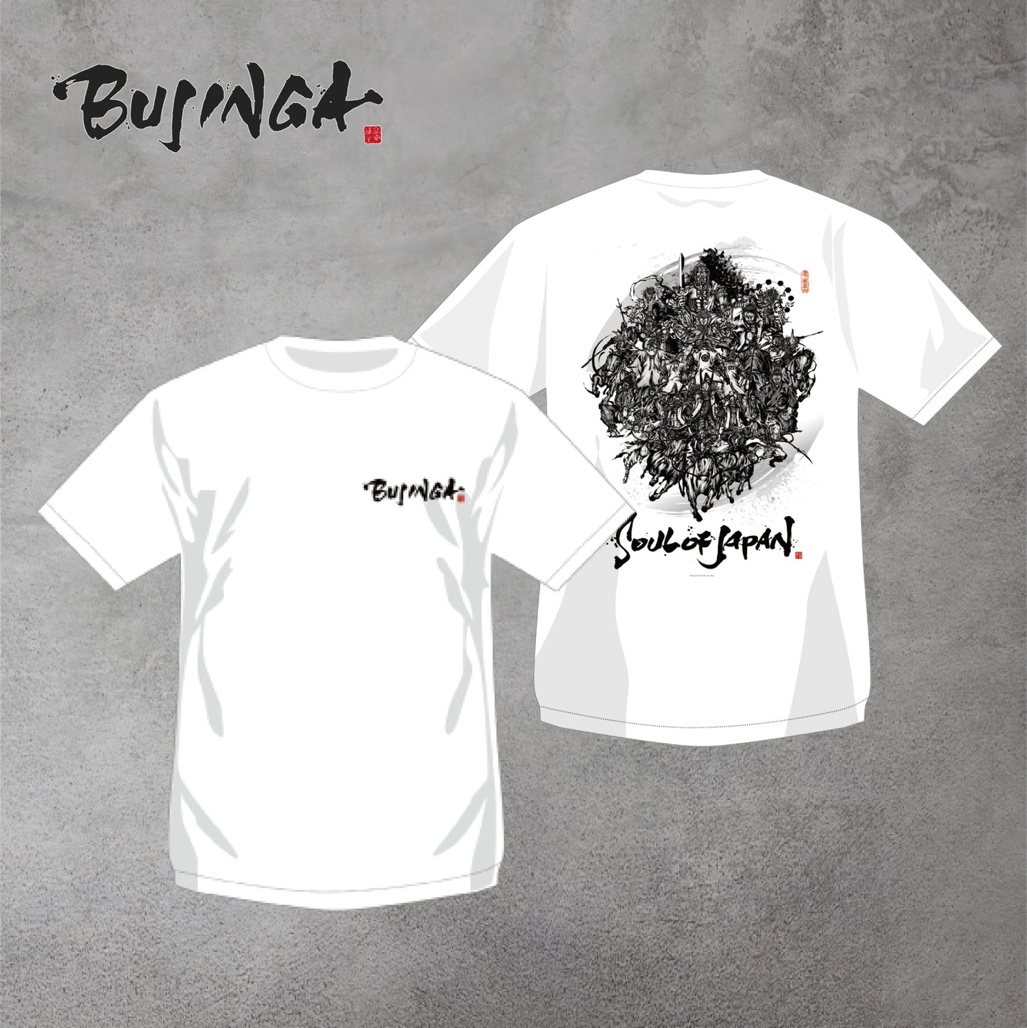【BUJINGA】Tシャツ ベーシックver ALL