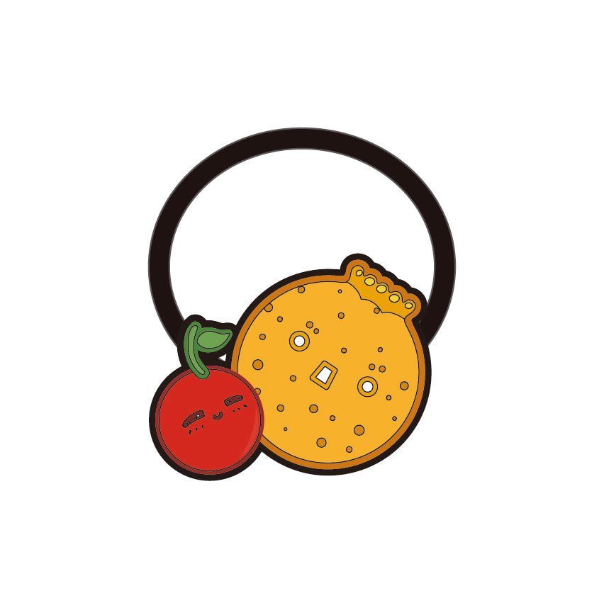 スイカゲーム® ラバーチャームヘアゴム