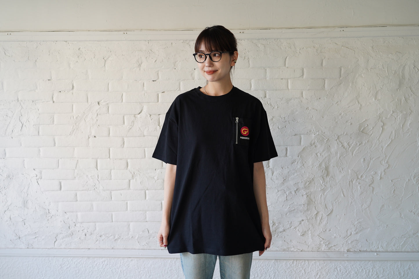 PENGSOO Tシャツ ポケット付き