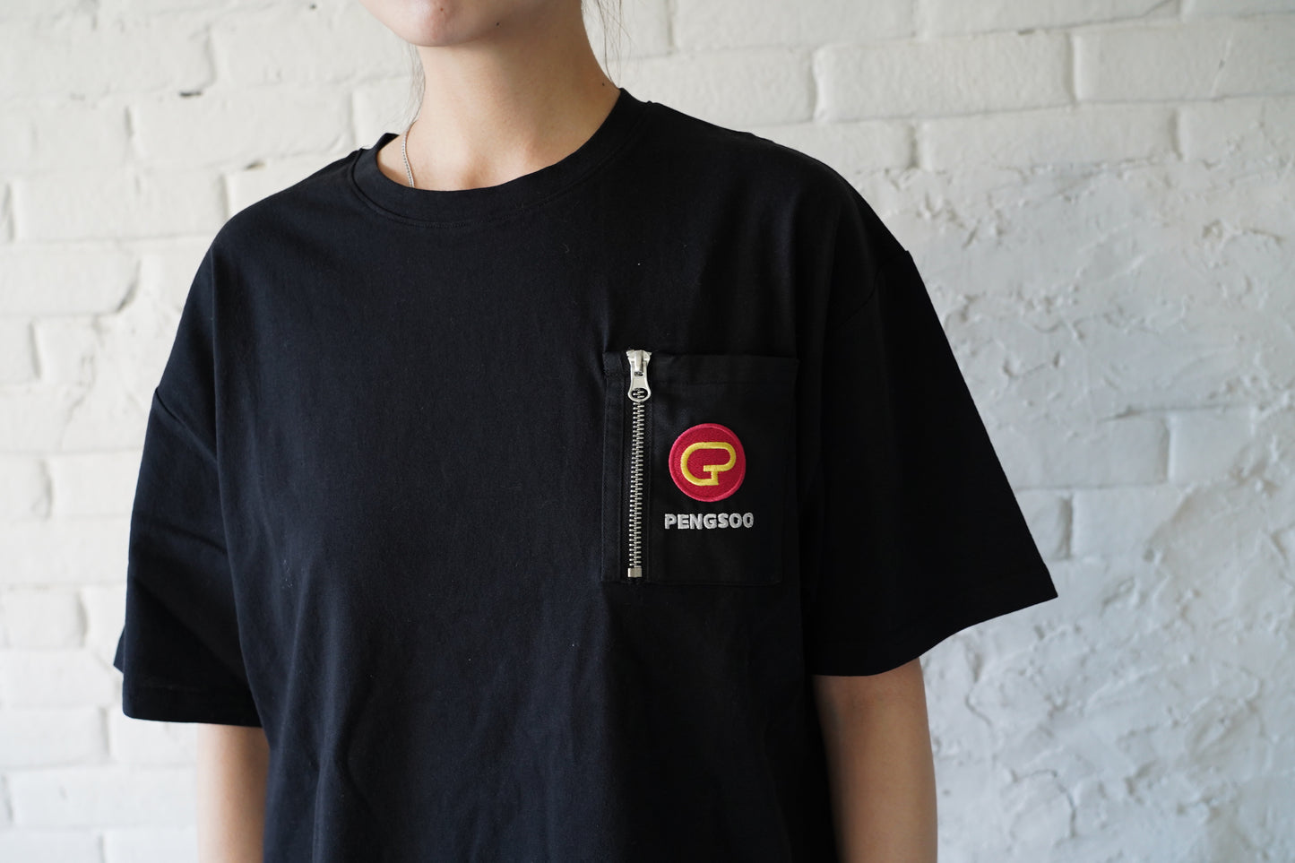 PENGSOO Tシャツ ポケット付き