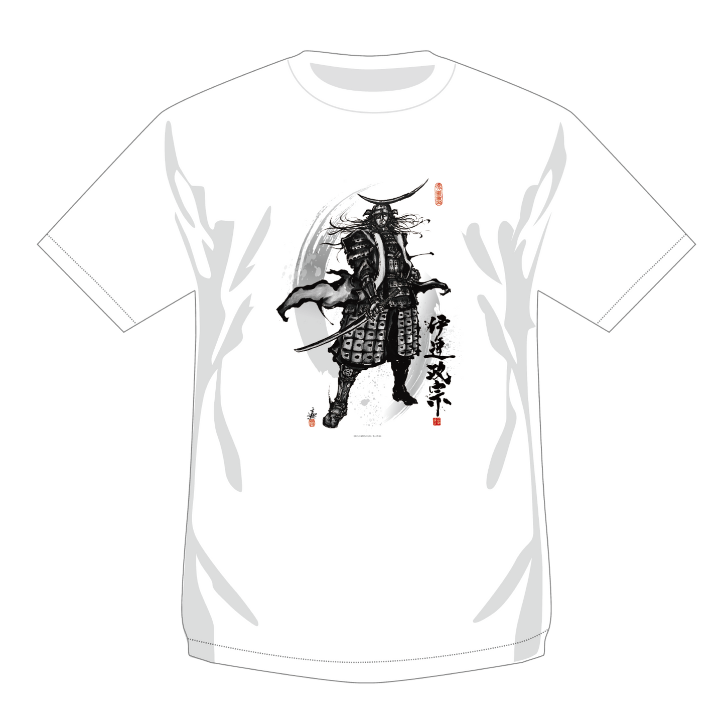 【BUJINGA】Tシャツ ベーシックver 『伊達政宗』