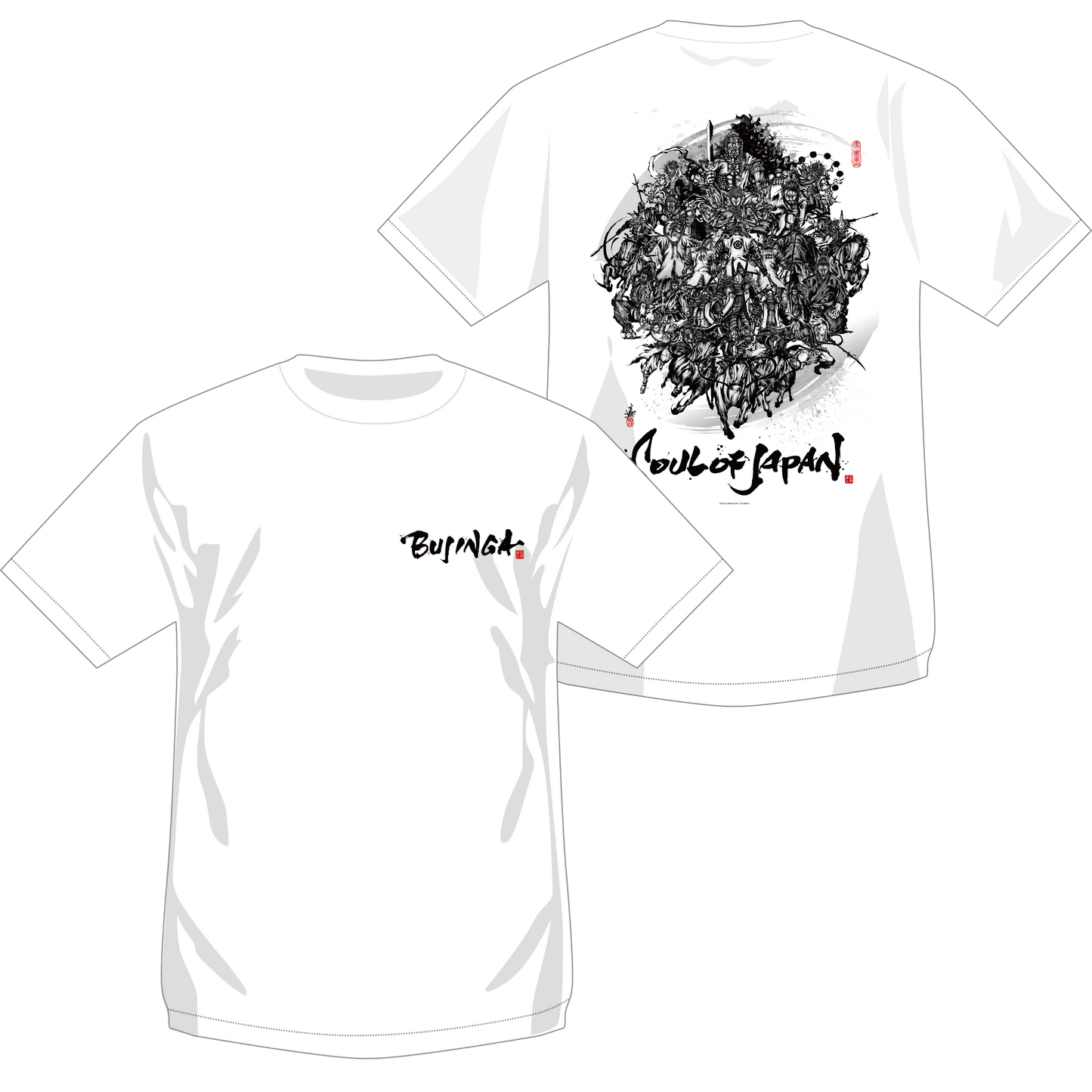 【BUJINGA】Tシャツ ベーシックver ALL