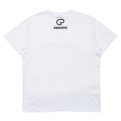 PENGSOO SM ワッペン付きTシャツ 白 Lサイズ (ステッカー付)