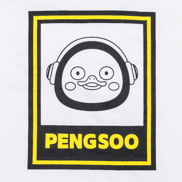 PENGSOO SM バックプリントTシャツ 白 3Lサイズ (ステッカー付)