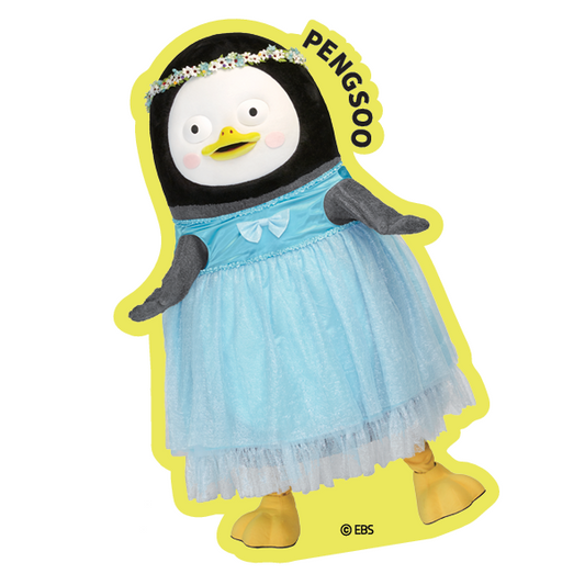 PENGSOO ダイカットステッカーM (ポートレートver.) - E