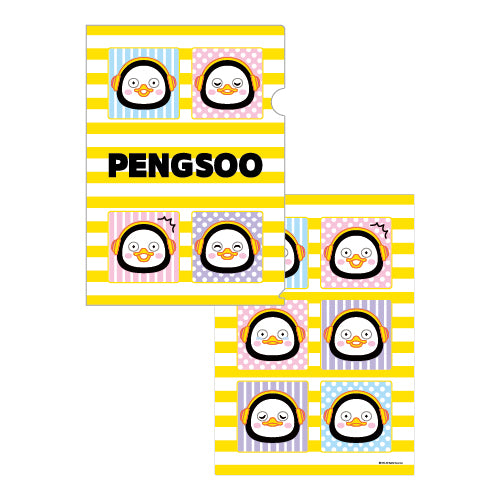 PENGSOO クリアファイルA4 - C