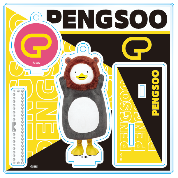 PENGSOO アクリルキーホルダースタンドM（ポートレート ver.）-C