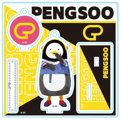 PENGSOO アクリルキーホルダースタンドM（ポートレート ver.）-D