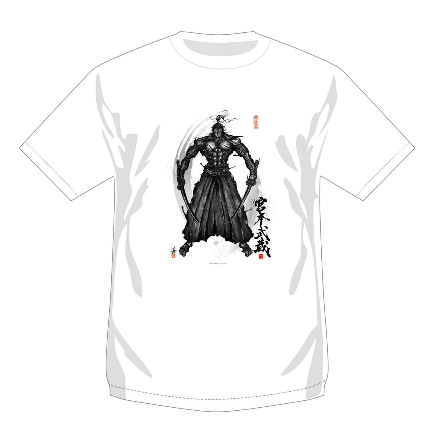 【BUJINGA】Tシャツ ベーシックver　『宮本武蔵』