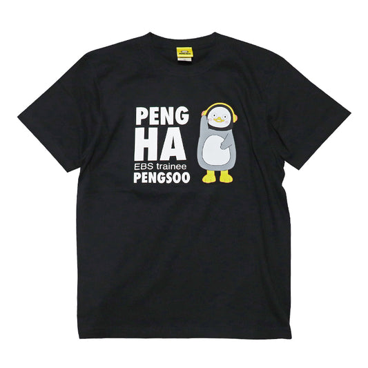 PENGSOO Tシャツ-A 黒 Lサイズ