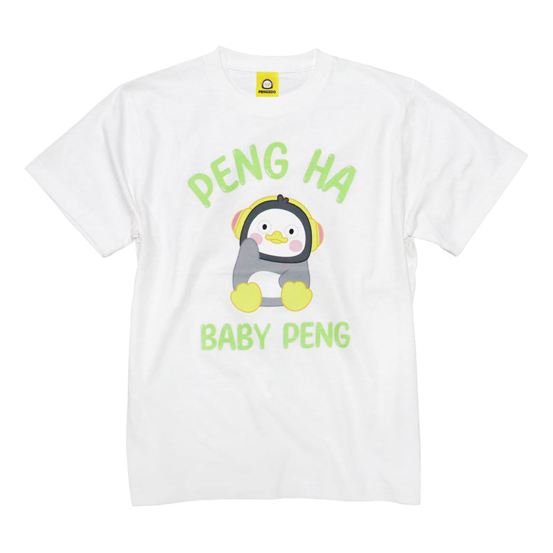 PENGSOO Tシャツ-B 白 Lサイズ