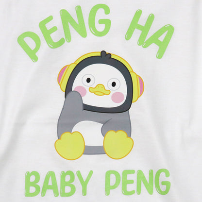 PENGSOO Tシャツ-B 白 Lサイズ