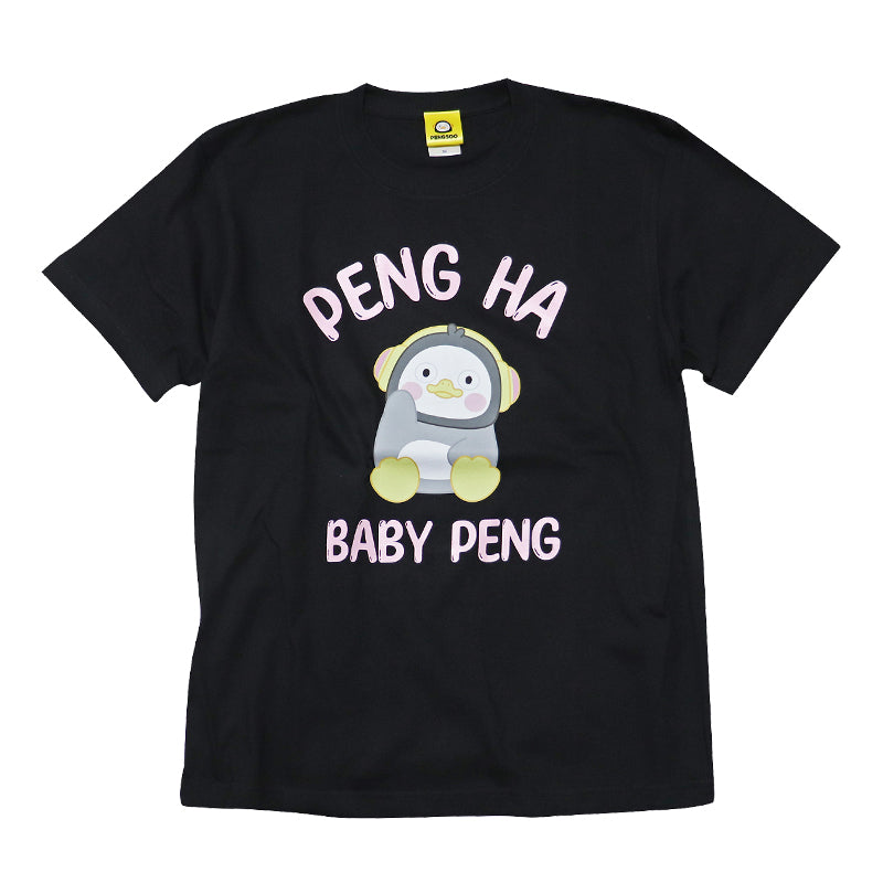 PENGSOO Tシャツ-B 黒 Mサイズ