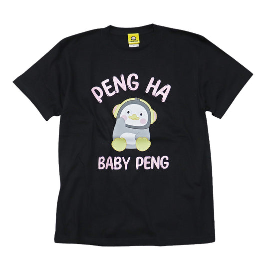 PENGSOO Tシャツ-B 黒 Mサイズ