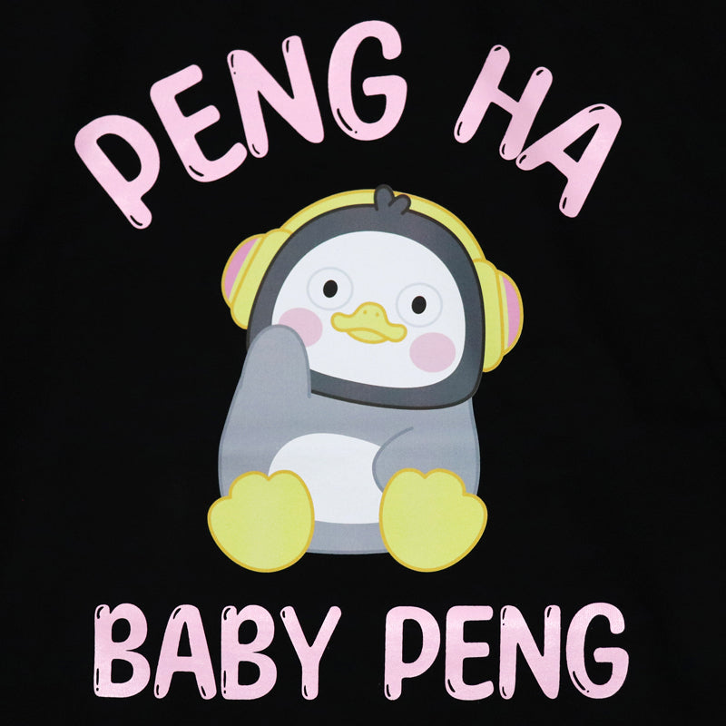 PENGSOO Tシャツ-B 黒 Mサイズ