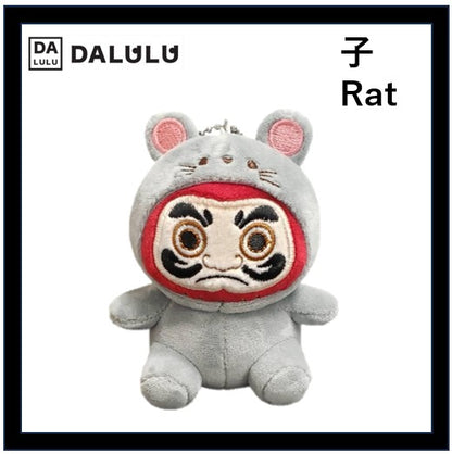 DALULUぬいぐるみキーチェーン　ネズミ　Rat
